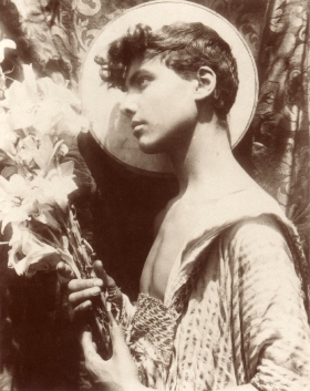 Youth with Flowers