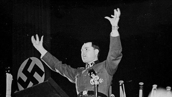 Anton Mussert, leader of the Dutch Nazi