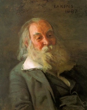 Whitman portrait by Thomas Eakins - 1887
